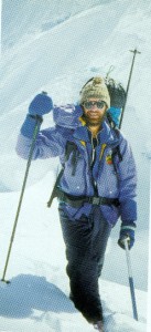 Vladas Vitkauskas Šiaurės balno sniegynuose 1992-ųjų rudenį_Himalajai_