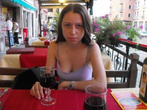 autorė Italijoje