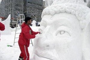 Sapporo sniego festivalis6