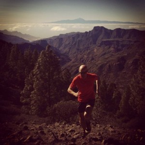 bėgikas Gediminas Grinius treniruojasi kalnuose