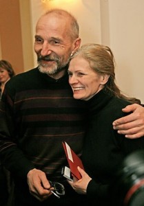 Piotras Mamonovas su žmona